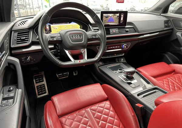 Audi SQ5 cena 164900 przebieg: 67000, rok produkcji 2019 z Wojkowice małe 742